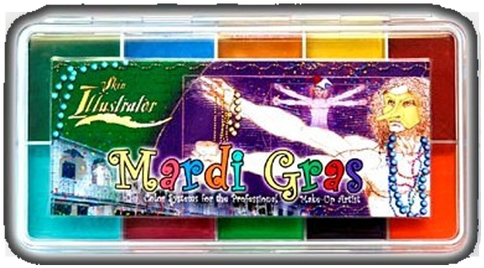 Skin Illustrator Palette, Mardi Gras, 10 Shade - Illustrator (500x500), Png Download