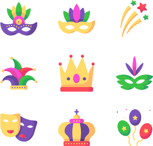 Mardi Gras - Mardi Gras Clip Png (600x564), Png Download