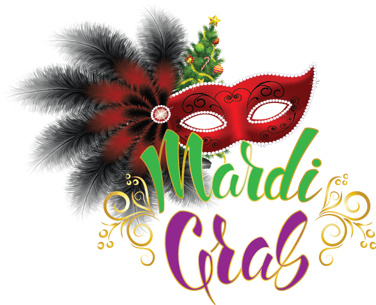 Mardi Gras Gala - Light Up The Christmas Tree And Wrap G Book (737x598), Png Download