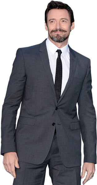 Hugh Jackman On X-men - Suit (900x599), Png Download