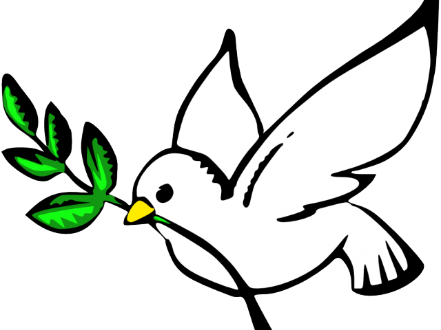 Peace Burung Free On - Paloma Simbolo La Paz (640x480), Png Download