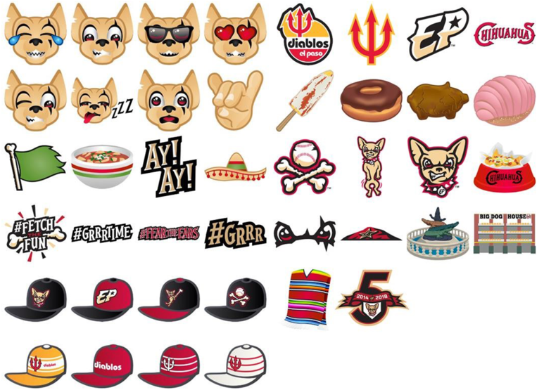 El Paso Chihuahuas Emojis Land On Ios, Coming Soon - El Paso Chihuahuas Emojis (986x554), Png Download