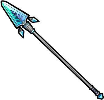 Clip Art Free Stock Ice Gear Unison League Wikia Fandom - Spear (380x380), Png Download
