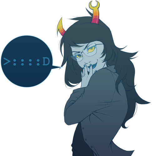 Ag Deviantart Your Name - Vriska Serket (500x500), Png Download
