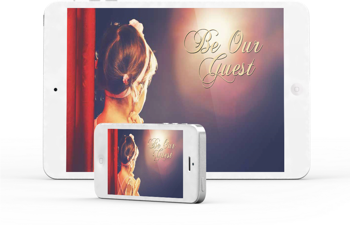 Be Our Guest Evening - Smartphone (1133x831), Png Download