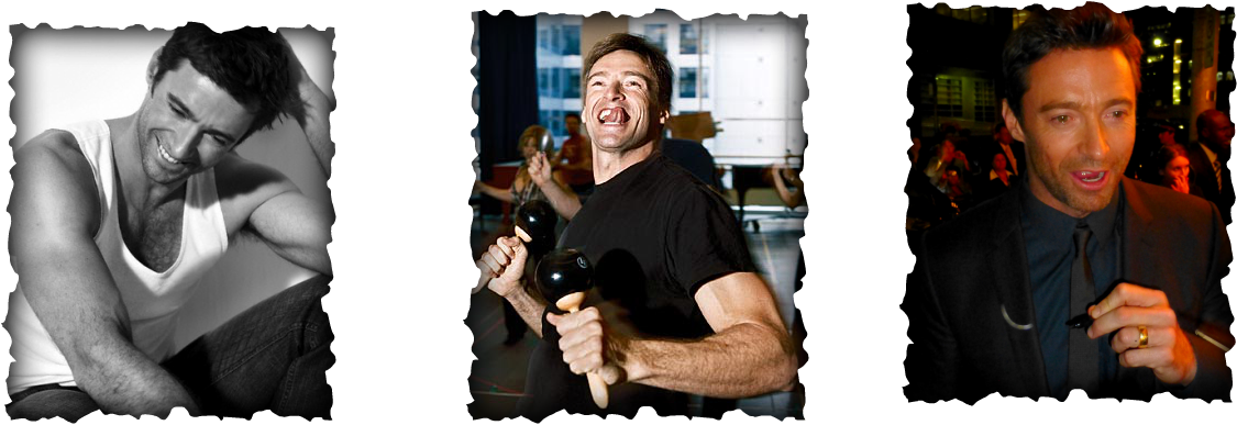 Hugh Jackman's Life Timeline - Sexiest Man Alive 2010 (1125x387), Png Download
