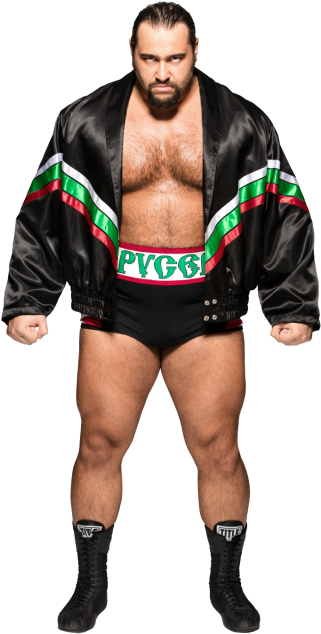 He's A Pretty Funny Guy In Real Life And He Really - Rusev Wwe (320x728), Png Download
