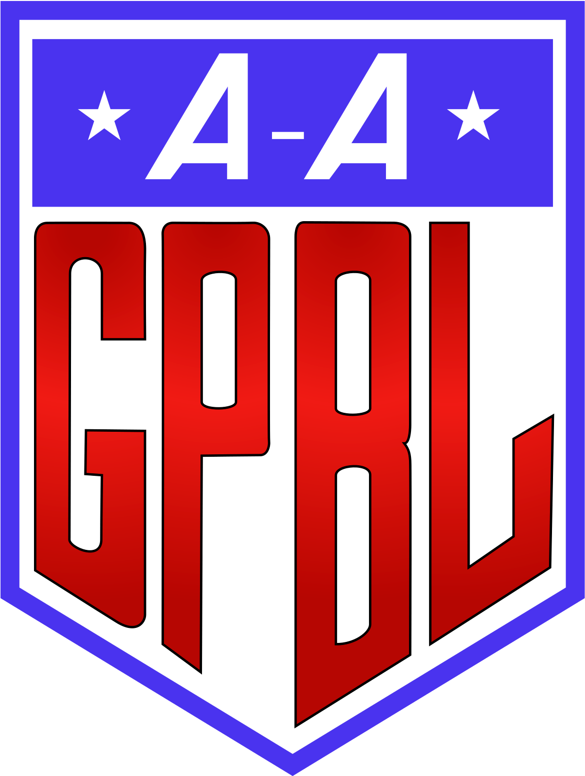 Vince Mcmahon - All American Girls Baseball League Logo (1200x1606), Png Download