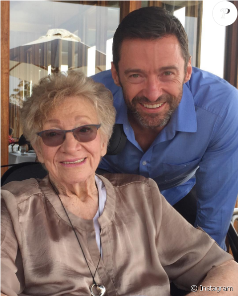 Hugh Jackman A Posté Une Photo De Sa Belle-mère Et - Deborra Lee Furness (950x595), Png Download