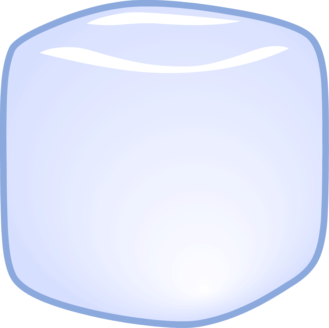 Ice Cube Angled - Bfb Ice Cube Body (1080x1075), Png Download
