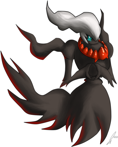 Darkrai Mouth (500x503), Png Download