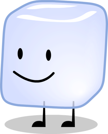 Free Frozen Ice Cube Png - Ice Cube Idfb (350x434), Png Download