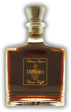 Berta Dinero Crema Caffè - Glass Bottle (283x446), Png Download