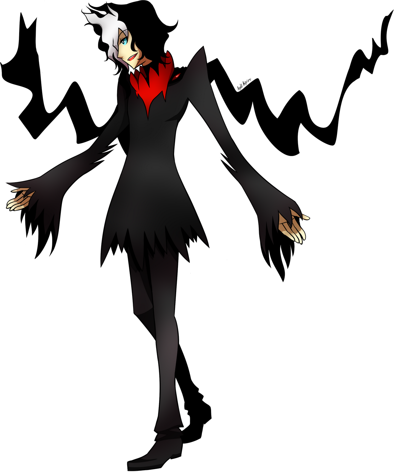 Highsky - Darkrai - Cosplay (1335x1600), Png Download
