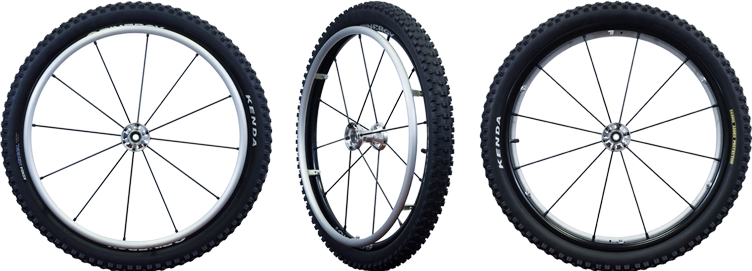 *22”/24” Sizes Use Kenda's Non-marking Dr Compound - Outdoor Tires Wheelchair (752x271), Png Download