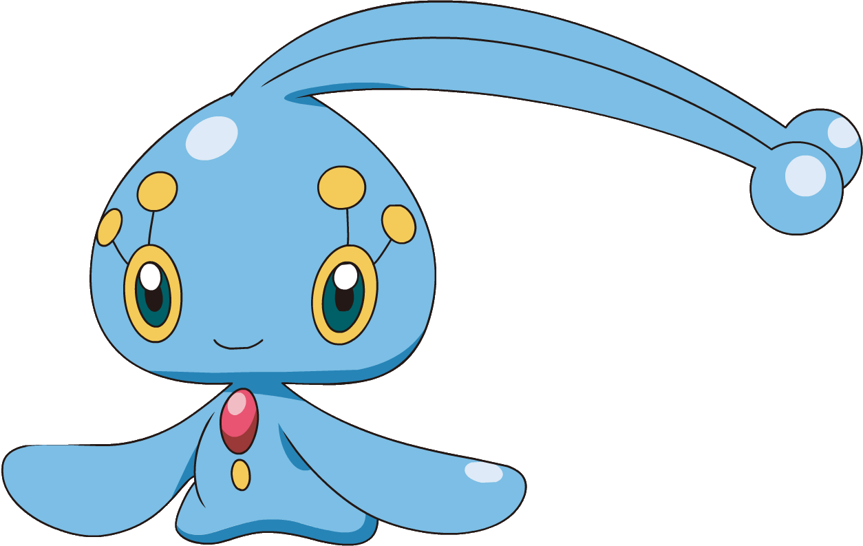 June's Legendary Pokémon Is Manaphy - Manaphy Pokemon (1254x793), Png Download