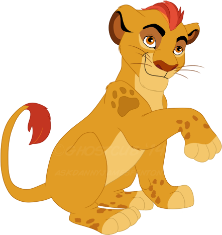 Simba's Little Lion Guard By Phantassel - Lion Guard Kion Png (503x520), Png Download