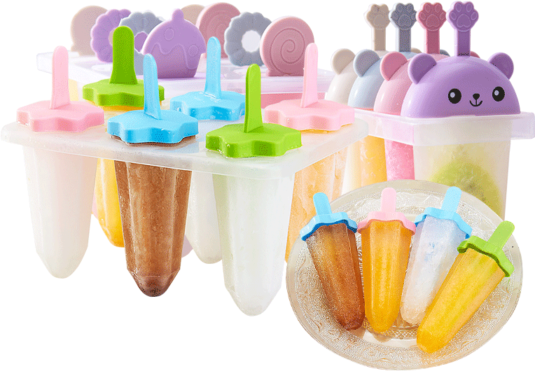 Ice Cream Mold Ice Cream Popsicle Popsicle Ice Cube - Gelato (800x800), Png Download