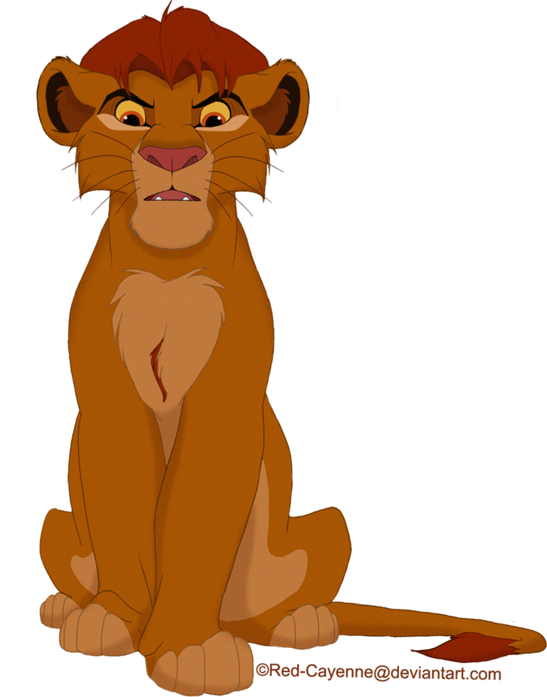 Teen Simba By Red-cayenne On Deviantart Lion King Simba's - Lion King Simba Teen (791x1009), Png Download