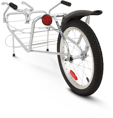The Bike Trailer - Maya Cycle Bicycle Trailer (371x386), Png Download