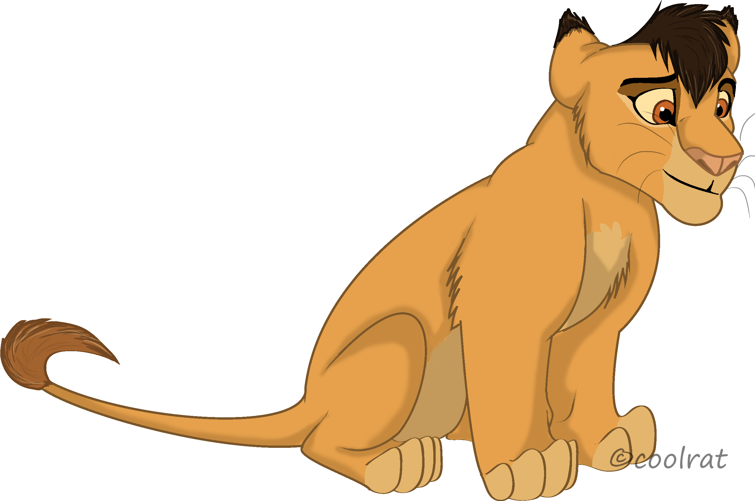 Lion King Malka Cub (2610x1739), Png Download