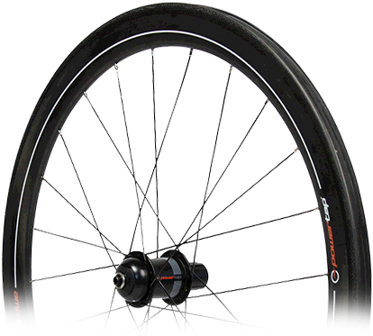 Powertap Hubs & Wheelsets - Powertap Wheel (426x374), Png Download