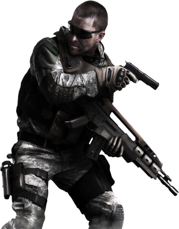 Call Of Duty Soldier Png - Call Of Duty Png (600x768), Png Download