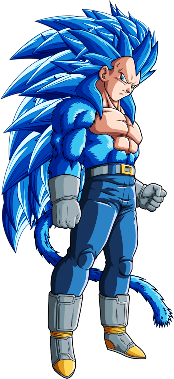 Hyper Saiyan 2 Vegeta By Groxkof On Deviantart Dbz - Dragon Ball Z Gt (632x1264), Png Download