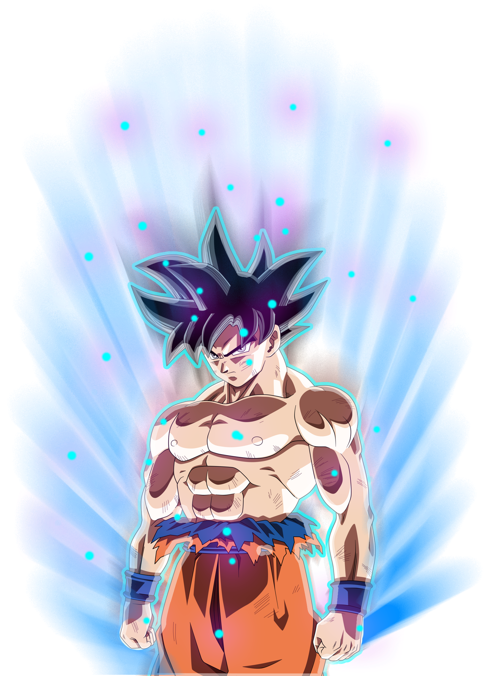 Clip Art Freeuse Library Goku Vegeta Majin Buu Dragon - Dragon Ball Z Sangoku Ultra Instinct (2068x2520), Png Download