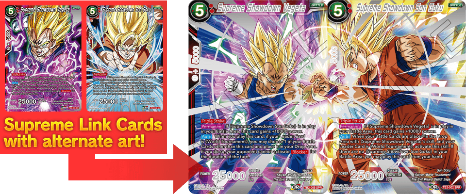 Link Cards - Supreme Showdown Son Goku (960x400), Png Download