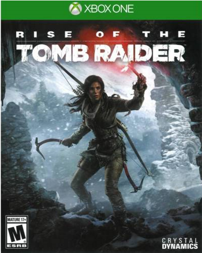 Rise Of The Tomb Raider - Rise Of Tomb Raider Xbox 360 Cover (450x650), Png Download