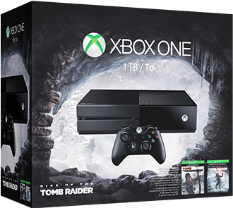 Rise Of The Tomb Raider - Xbox One Tomb Raider Bundle (590x332), Png Download