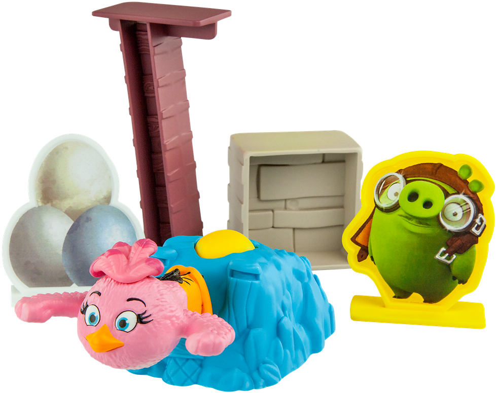 The Newest Happy Meal Toy Collection Features Playful - Angry Birds Mcdonald's Happy Meal Toys (1014x806), Png Download