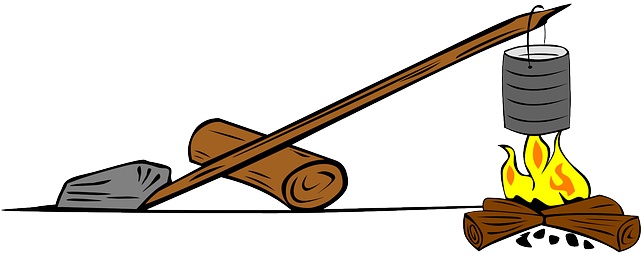 Campfire Cooking Crane - Camping Cooking Pathfinder (640x320), Png Download