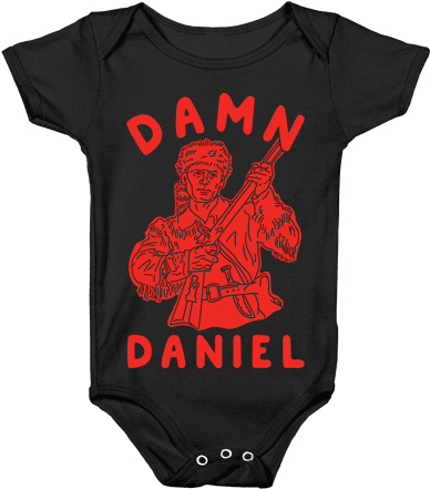 Damn Daniel Boone Baby Onesy - Weed Onesie Baby (484x484), Png Download