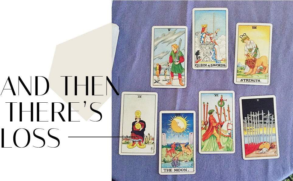 Loss - Tarot In Reverse By Janet Boyer (1000x595), Png Download