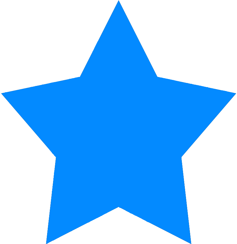 American Star Decoration Png Clipart - Pink And Blue Star (861x908), Png Download