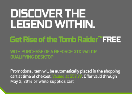Step Into The Shoes Of The Legendary Lara Croft In - Rise Of The Tomb Raider Nvidia (462x328), Png Download