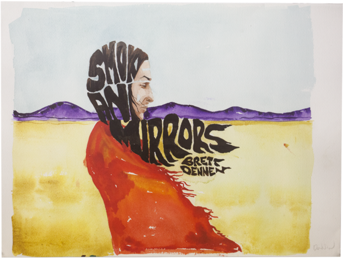 Smoke And Mirrors Poster - Painting (690x690), Png Download