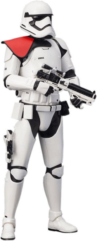 First Order Stormtrooper - Kotobukiya Star Wars Episode 7 First Order Stormtrooper (315x781), Png Download