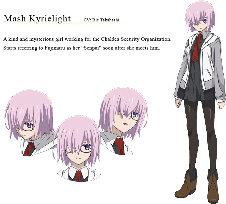 マシュ・キリエライト Cv - Mash Kyrielight Fate Grand Order (1100x808), Png Download