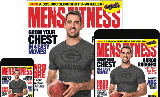 I Don't Know Why They Do That - Aaron Rodgers Men's Health (558x472), Png Download