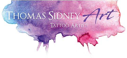 Watercolour Tattoo - Poster (560x248), Png Download