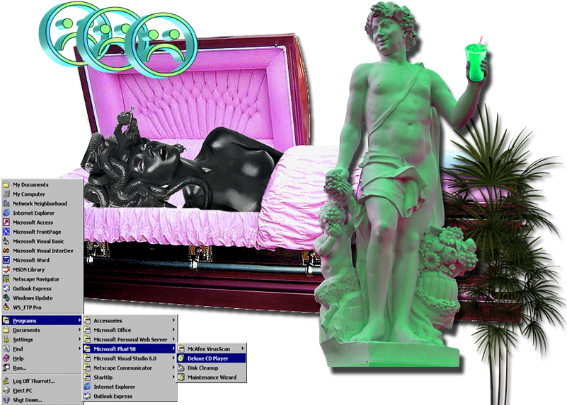 O Estilo Seapunk Teve Sua Origem Em Meados De 2011, - Png Webpunk (800x600), Png Download