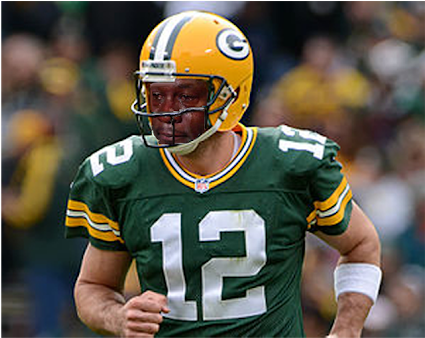 Aaron Rodgers After The Nfc Championship - Nfl Vegan (530x530), Png Download