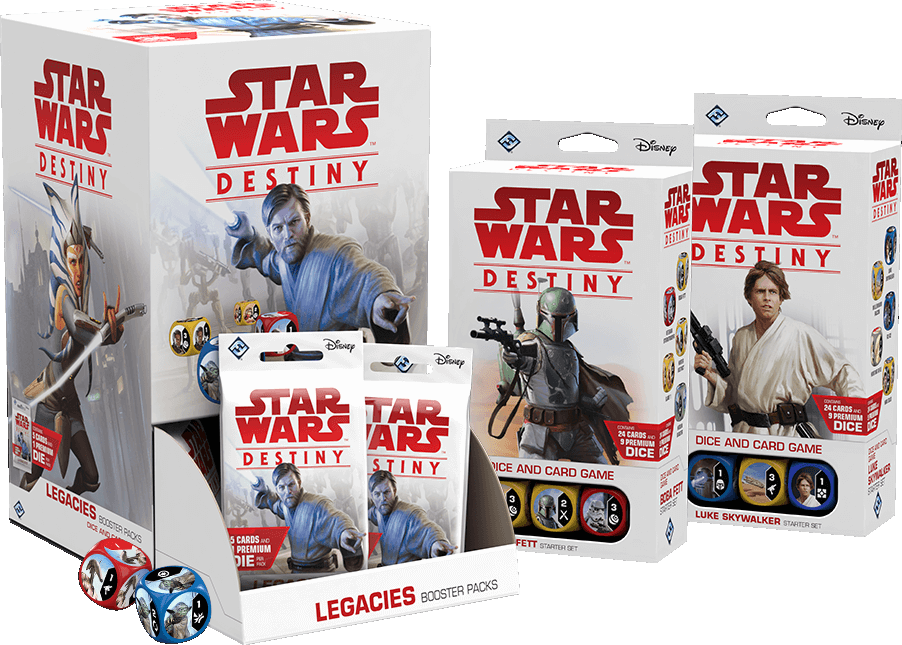 Swd09-11 Boxes - Booster Box Star Wars Destiny (902x645), Png Download