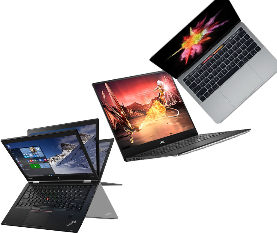 Top 5 Best Laptop - Lenovo X1 Carbon 360 (922x844), Png Download