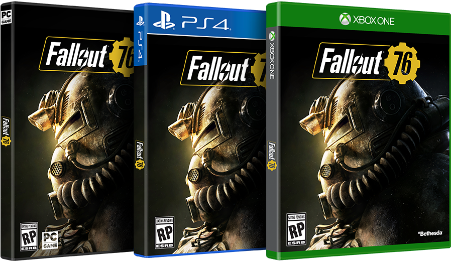 Download Fo76 Pre-order Boxes - Fallout 76 Standard Edition - Full Size ...
