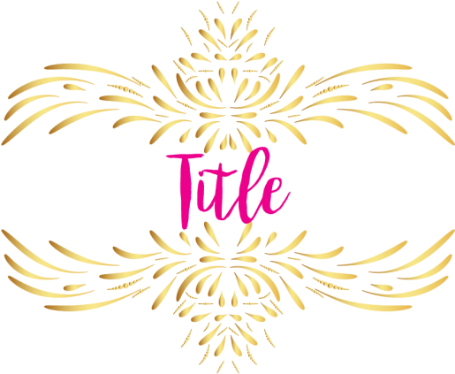 Gold Decorative Text Template - 365 Printing Inc Little Sister Mug, White (720x480), Png Download