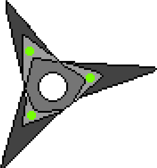 Random Image From User - Genji Shuriken Png (600x600), Png Download